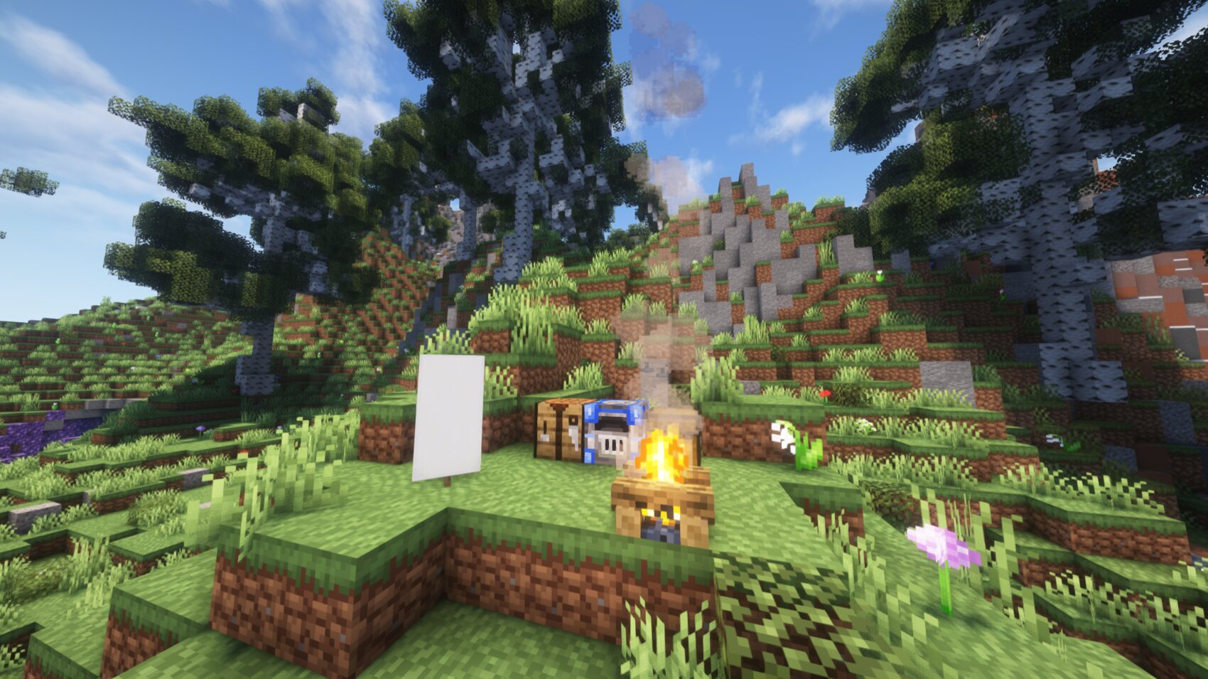 Př&iacute;roda — survival svět serveru HyperCube